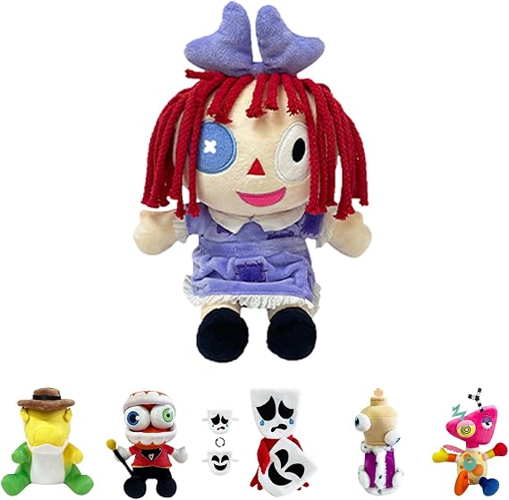 POPOYU Stuffed Doll,Jumper Plush Toys,Cute Soft Stuffed Figure Plush Doll for Kids Boys Girls TV fans Birthday