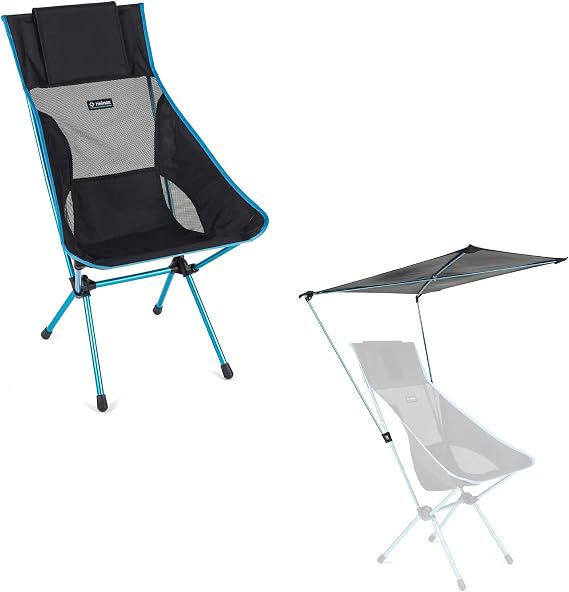 Helinox Sunset Chair and Personal Shade
