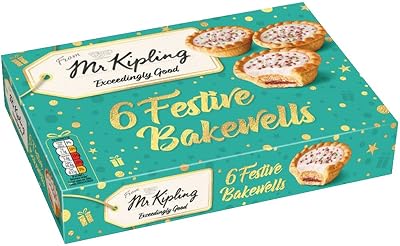Mr. Kipling 6 Festive Bakewells 235g