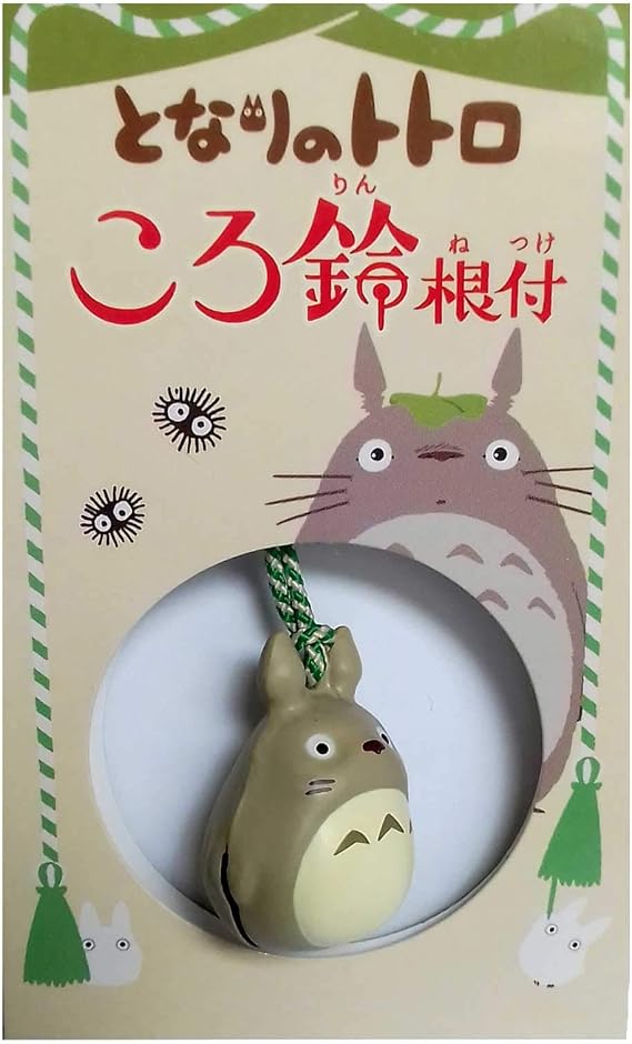 Ensky - My Neighbor Totoro - Gray Totoro, Bell Keychain