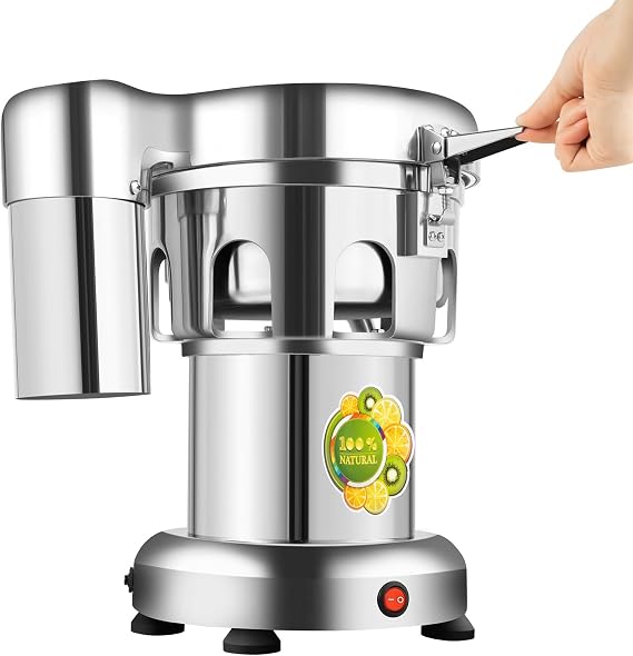 Commercial Juice Extractor,370W 2800RPM Electric Fruit and Vegetable Juicer, Heavy Duty Centrifugal Juicer Machine