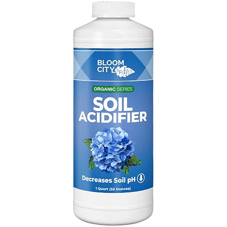 Bloom City Organic Soil Acidifier for Acid-Loving Plants, 32 oz
