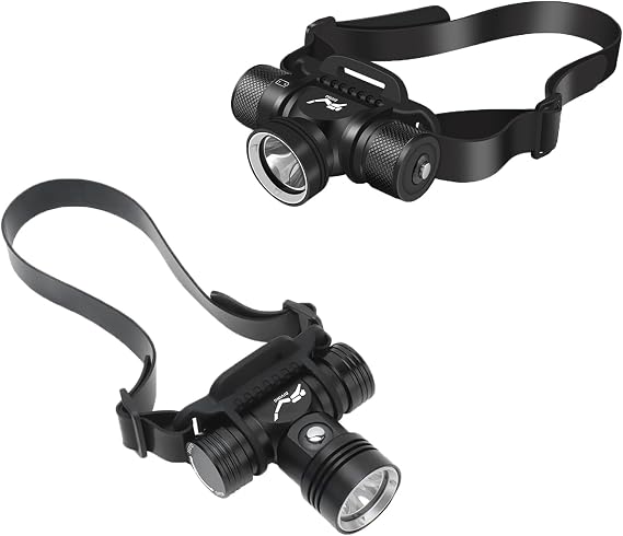 WINDFIRE Diving Headlamp Flashlight, Scuba Dive Light Underwater Headlamp Diving Light, Super Bright Waterproof Headlight Scuba Light for Diving