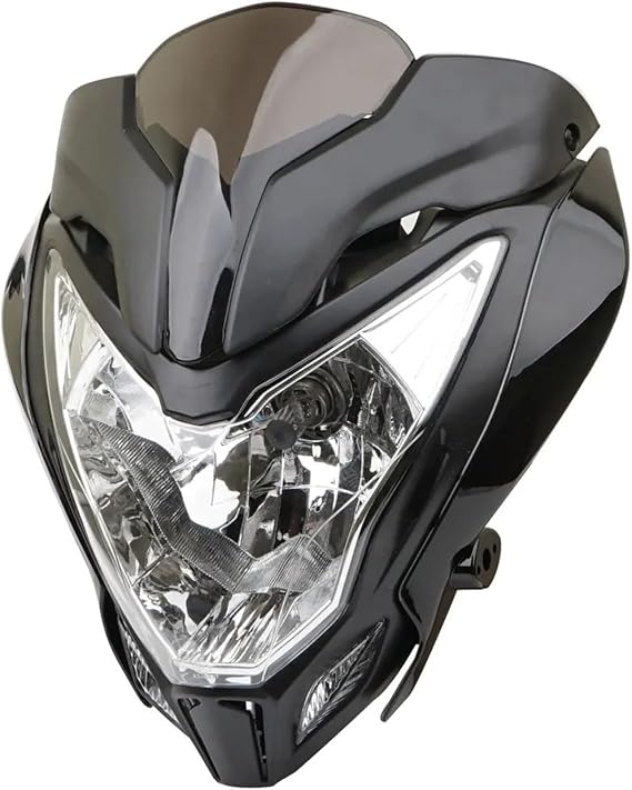 Universal Motorcycle Headlamp For Bajaj Pulsar 150 200 PULSAR150 PULSAR200 Motorcycle Front Headlight Headlamp Fairing Assembly