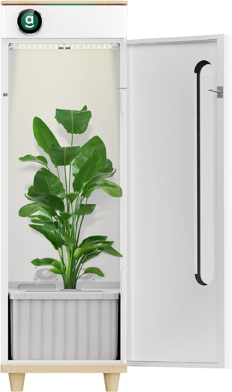 Grow Box - Heyabby Indoor Automated Hydroponic Grow Tent Intelligent Complete System No Assembly Needed with 5 Sensors, Samsung LM301H &amp;amp; Cloud Climate Control 15.75x15.75x48 inch