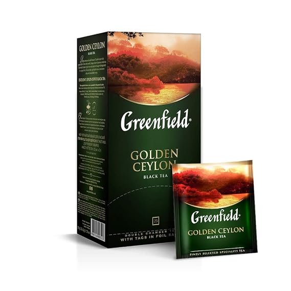 Greenfield Tea, Golden Ceylon, 25 Count
