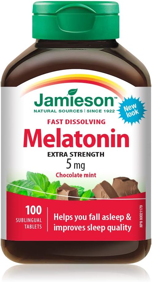 Jamieson Melatonin 5mg Fast Dissolving Tablets 100 Count