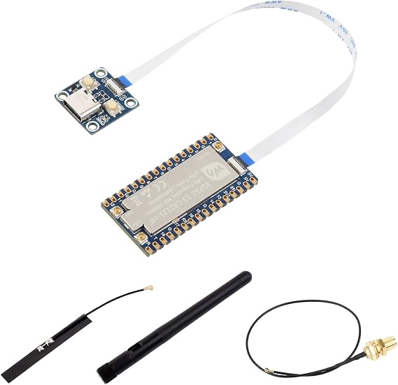 KLAYERS ESP32-S3 LoRa 1121 Development Board,Come with USB Type-C Adapter Board + FFC Cable