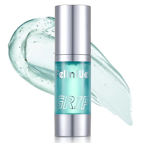 FelinWel Power Grip Primer, Grips Makeup Up to 12H, Hydrating Lightweight Face Primer, Smooths Pores & Controls Oil, For All Skin Types, 1 Fl Oz