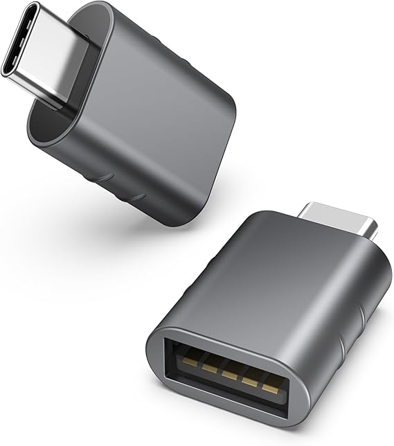 Syntech USB C to USB Adapter Pack of 2, USB 3.0 to Thunderbolt 5/4 Adapter