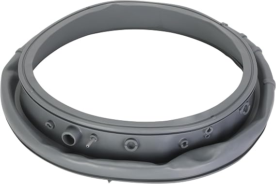 DC97-16140P Washer Door Boot Seal Gasket for Samsung Washing Machine Parts WF45M5500AZ/A5,WF45K6200AW/A2,WF45N5300AW/US Replace 4546012,AP6002538,PS11735181,EAP11735181 Washer Rubber Seal Replacement