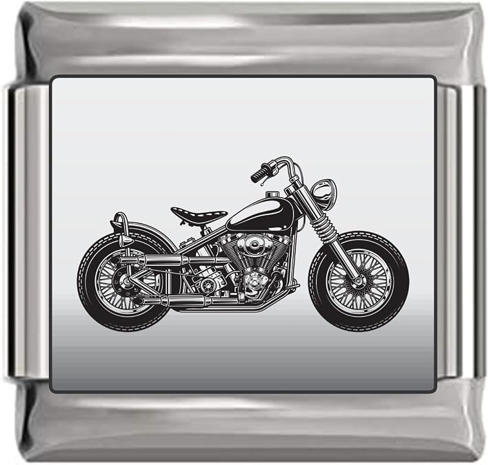 Motorcycle Italian Charm