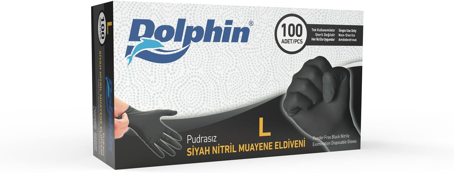 Use At Market Dolphin Multi-Purpose Nitrile Gloves 100 packs