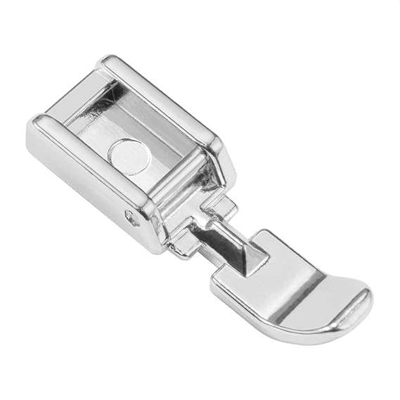 FIKLOTA Zipper Presser Foot for Low Shank Snap on Sewing Machines