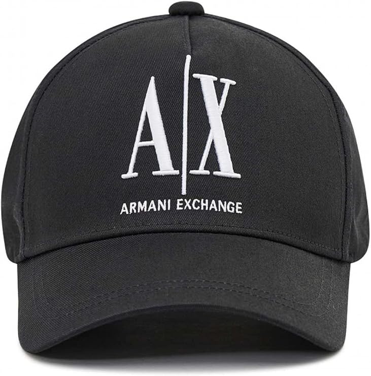 Armani Exchange Men's Logo Baseball Hat Baseball Cap