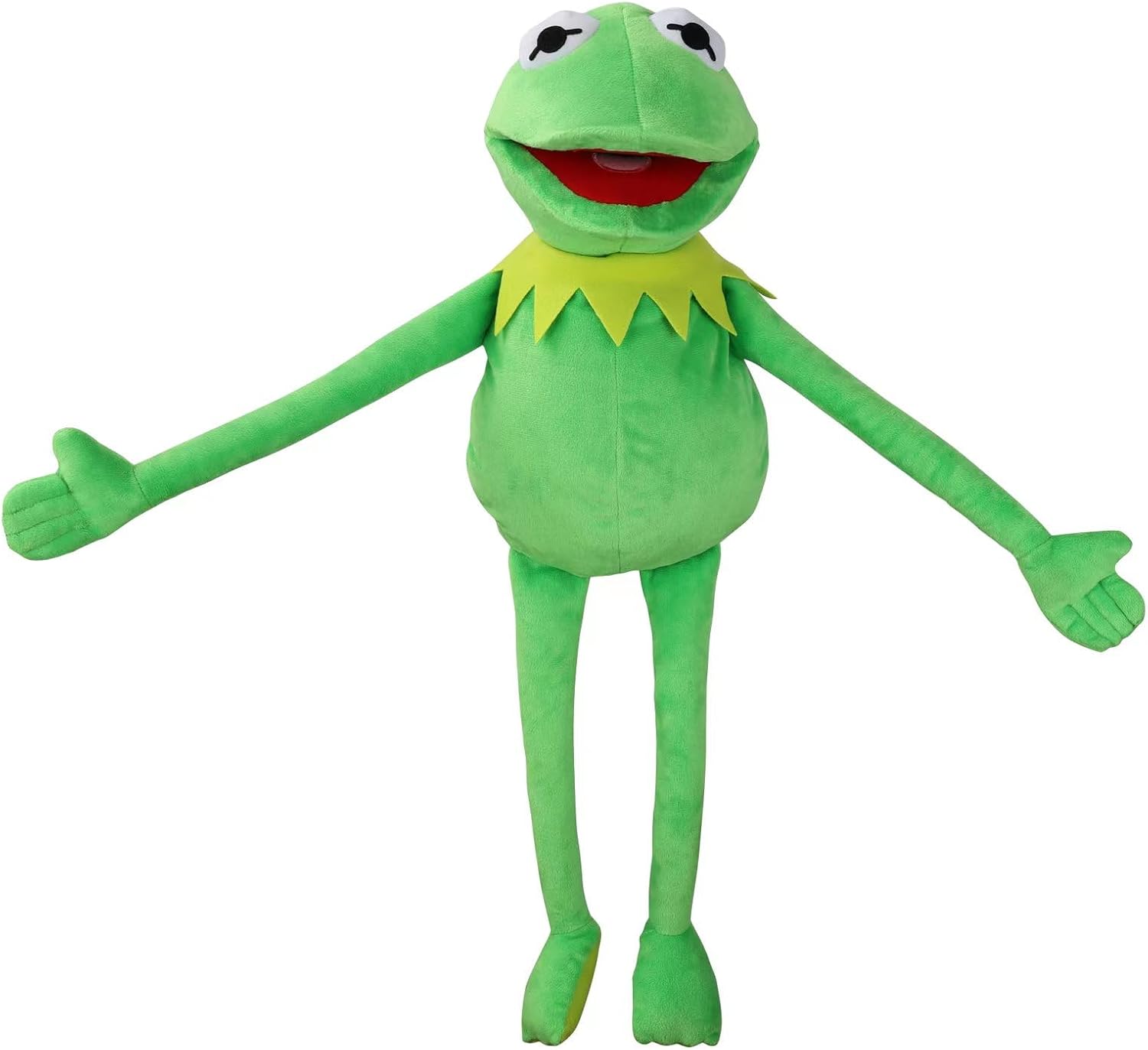 Kermit Frog Puppet, Puppet Muppets Show,The Puppet Movie Show Kermit The Frog Puppet Doll for Boys and Grils Role Play-Green, 24 Inches