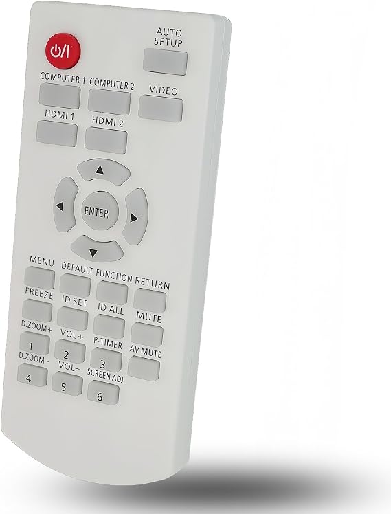 Replacement Remote Control Compatible for Panasonic N2QAYA000088 PT-VW530 PT-VW530U PT-VW540 PT-VX600 PT-VX600U PT-VX610 PT-VZ570 PT-VZ580 3LCD Projector