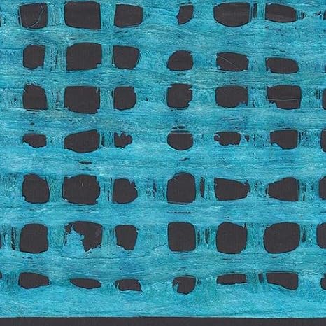 Amate Bark Paper from Mexico- Weave Turqueza 15.5x23 Inch Sheet
