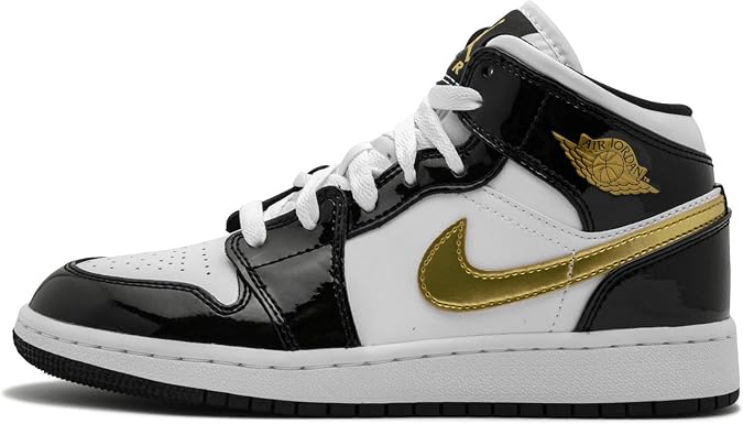 Nike Boys' Air Jordan 1 Mid GS Sneakers