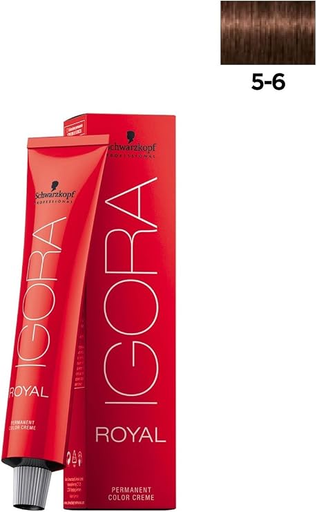 Schwarzkopf Igora Royal Saç Boyası 60ml-No - 5.6 Açık Kahve Kestane