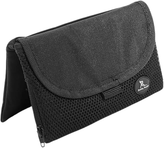 Fanny Pack - Water-Resistant Running Gear Waist Bag - Sweat-Proof Phone & Money Belt Pocket - No-Bounce Chafe-Free Running Belt - XL, Black