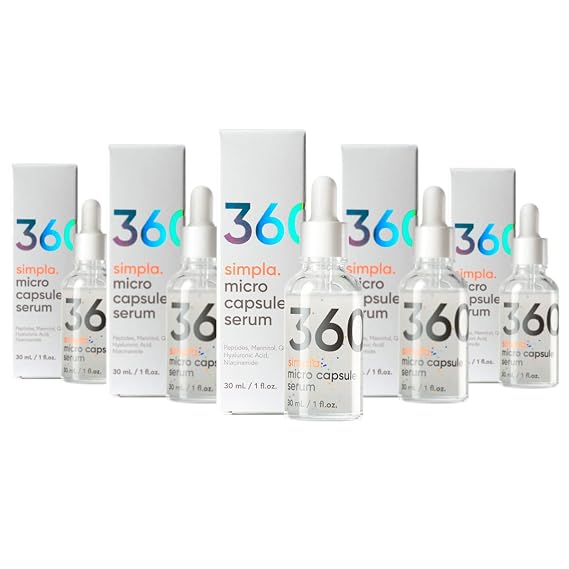 Simpla 360 | Micro Capsule Serum | 30 ml | 5 Pack