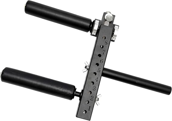 EVERYMATE Seated Leg Strength Extension and Curl Athletic Practice Machine,Adjustable Leg Fitness Equipment Attachment, Fitness Squat Rack Accessories