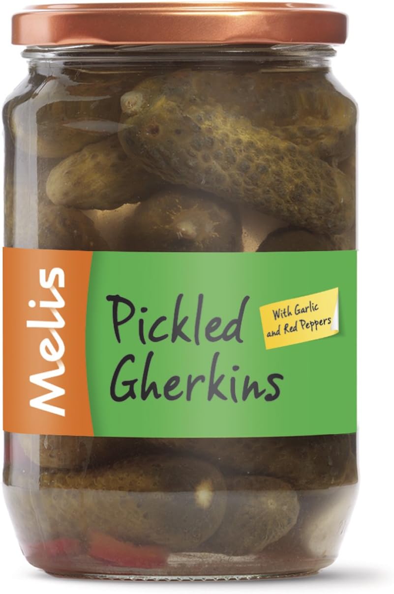 Melis Gherkins Pickles 720 ml (Pack of 3)