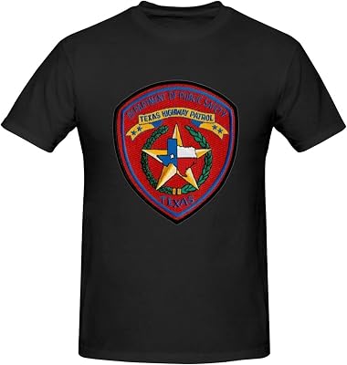 Texas Highway Patrol Unparalleled Comfort Round Neck T-Shirt Will Become New Favorite