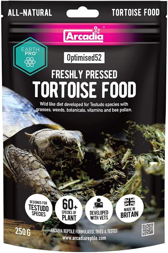 Arcadia Optimised52 Tortoise Diet 250G
