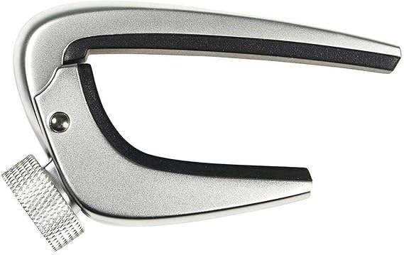 WINGO Pro Guitar Capo Adjust Tension for Acoustic Electric Guitars, Silver