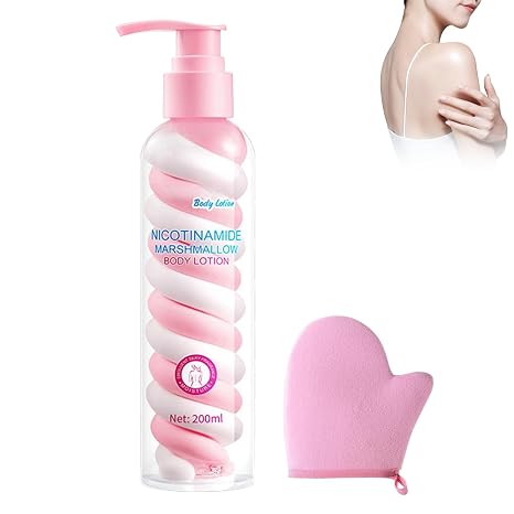 Feuchtigkeitsspendende Zuckerwatte-Körperlotion 200ml Rosa Körpermilch Leichte Textur Verleiht Der Haut Bio Körpermilch Sanft Sinnlicher Dauerhafte Feuchtigkeit Nicht TrockenCotton body lotion