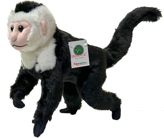 Adore 12" Cebus the Capuchin Monkey Plush Stuffed Animal Toy