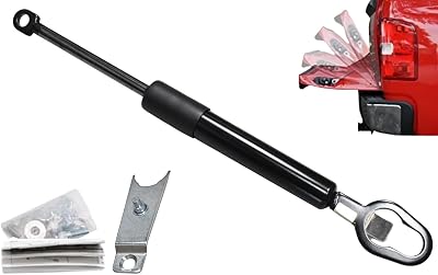 Pickup Tailgate Assists Compatible with Nissan Frontier D40 EZ Down 2005-2021 Shock Lift Supports Rear Gas Dampers Springs Kit No-Drill Bolt-on