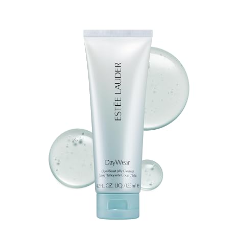 Estee Lauder DayWear Glow Boost Jelly Cleanser | Pore Minimizing Gel Face Wash with Algae Extract, Cucumber, Caffeine