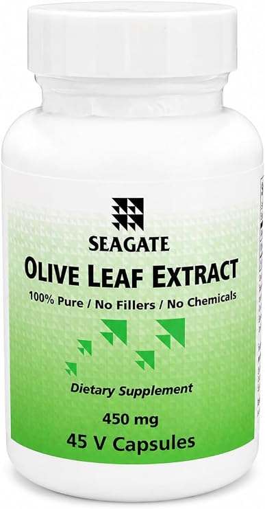 Seagate Products Olive Leaf Extract 450mg 45 Capsules