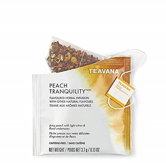 Lingtoolator vana Tea Sachets (Peach Tranquility, Pack of 6 Sachets)