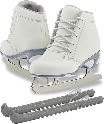 SKATE GURU Jackson Ultima Figure Ice Skates Softec for Women and Girls