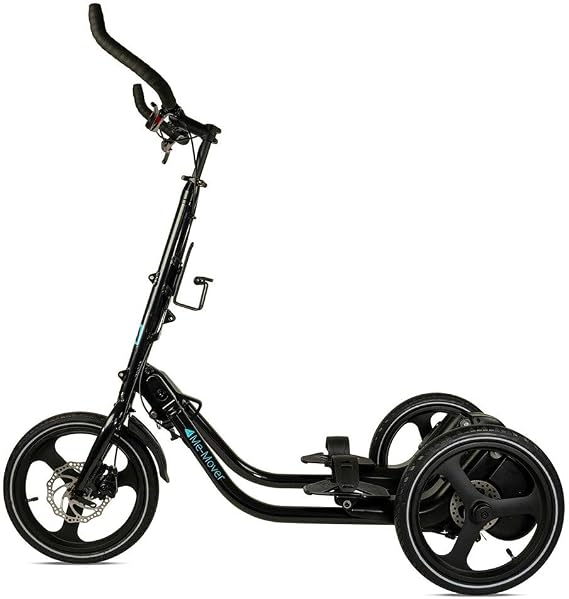 ME-MOVER Speed - Step Machine on Wheels, Low Impact Trainer, Cross Step Trainer for Outdoor Exercise, Elliptical Tricycle