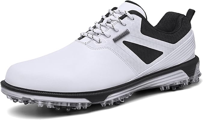 Waterproof Golf Shoes with Spikes for Men