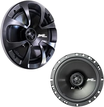 STINGER Audio 6.5" Car Audio Coaxial Speakers, 100 Watts, 4 Ohm (Set of Two)