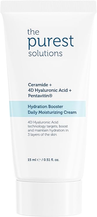 The Purest Solutions 24-Hour Effective Daily Intensive Moisturizing Skin Care Cream, Travel Size 15 ml