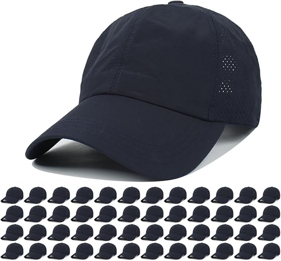 Quick Dry Fit Hats Athletic Baseball Cap Workout Hats for Running Hiking Golf Fishing |UPF 50+ Waterproof