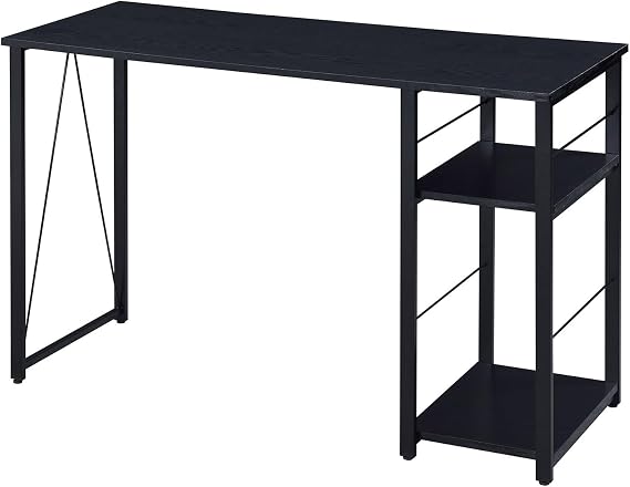 Computer Table Plenty Leg Room pc Desk Modern Simple Style Desk Gaming Space-Saving Game Desk Easy to Assemble Computer Table Desk