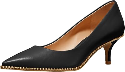 Coach Womens Jackie Leather Pump