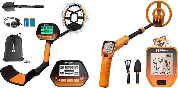 2Pcs Metal Detectors for Adults and Kids, Orange