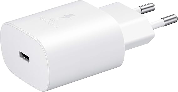 Samsung Fast charger, 25W, USB port Type C (wireless), white