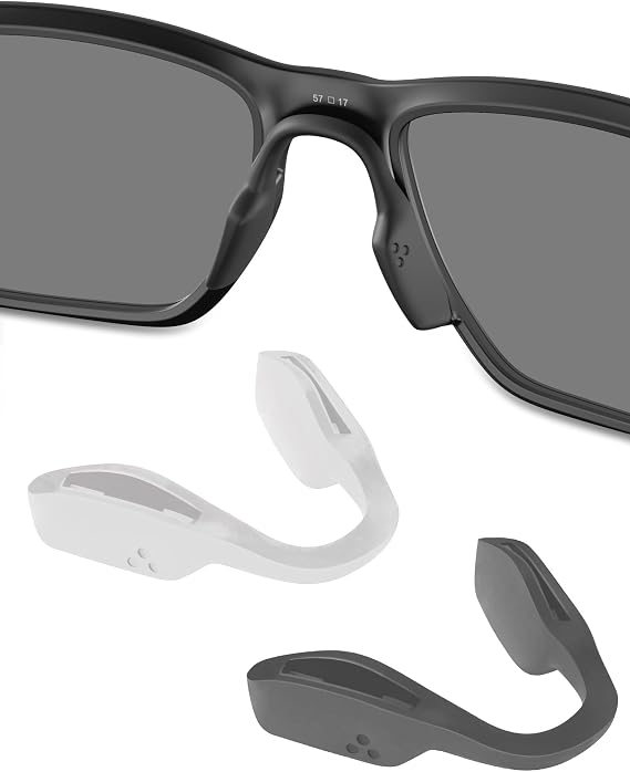 Silicone Replacement Nose Piece Nose Pads for Oakley Metalink OX8153/Coinflip OO4144/Hex Jector OX8032 Sunglasses