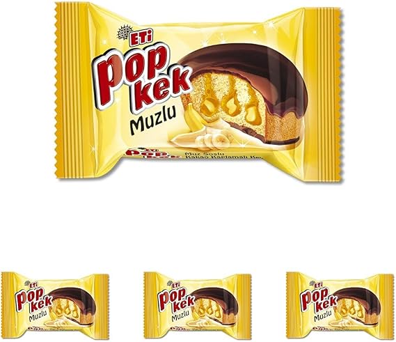 60g 4 pack with Meat Popcake Banana