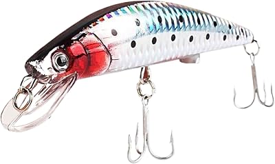 Fishing Lure 4.7 Luminous Vibrate Fishing Bait with Lifelike Swimming Action Fast Recharging Swim Bait with Enhanced Distance & Accuracy for Saltwater & Freshwater